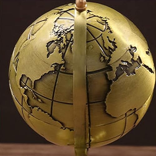 Miniatura 8 de LIBOOI Globos vintage, globo de National Geographic Globe antiguo iluminado globo del mundo giratorio para adultos