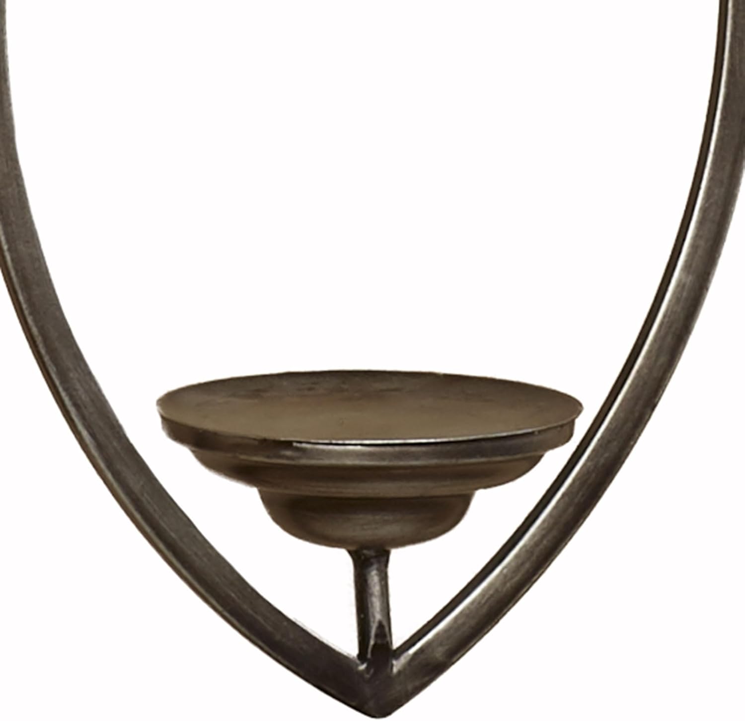 Geometric Iona Gunmetal Metal Wall Sconce Modern Candelabra