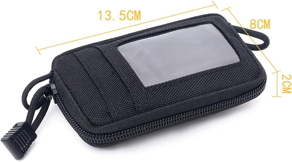 Pouch Mini Key Wallets Holder Bag Phone Coin Purses Small Travel Kits Pocket Keychain Zipper Case Pack
