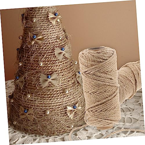 VILLFUL 1 Peça Corda De Sisal Vintage Para Arranhador De Gato Fio Branco Fio De Juta Relógios De Avô