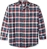 Wrangler Men's Big and Tall Heavyweight Flannel Shirt