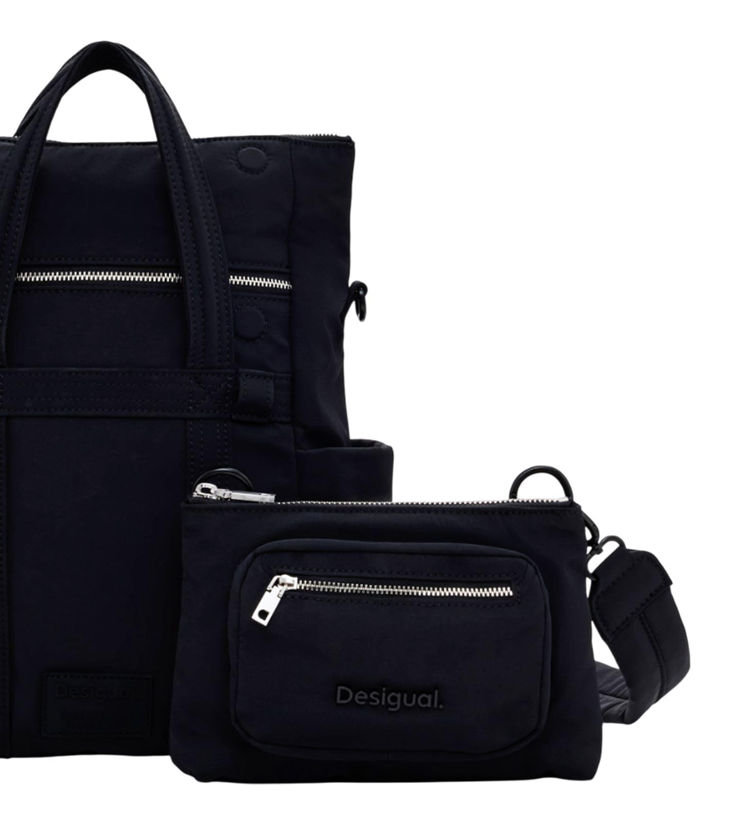 Desigual BAG_BASIC MODULAR VOYAGER, 2000 BLACK, U