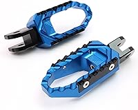 Vista 20 de MC MOTOPARTS Estriberas extendidas Black Rider Wide Touring de 0.984 in compatibles con Razor SX125 SX350 SX500