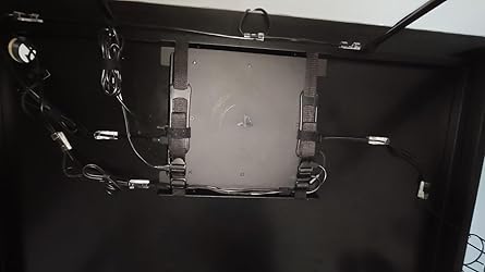 BONTEC Adjustable Under Desk PC Mount, CPU Holder, Adjustable Straps ...