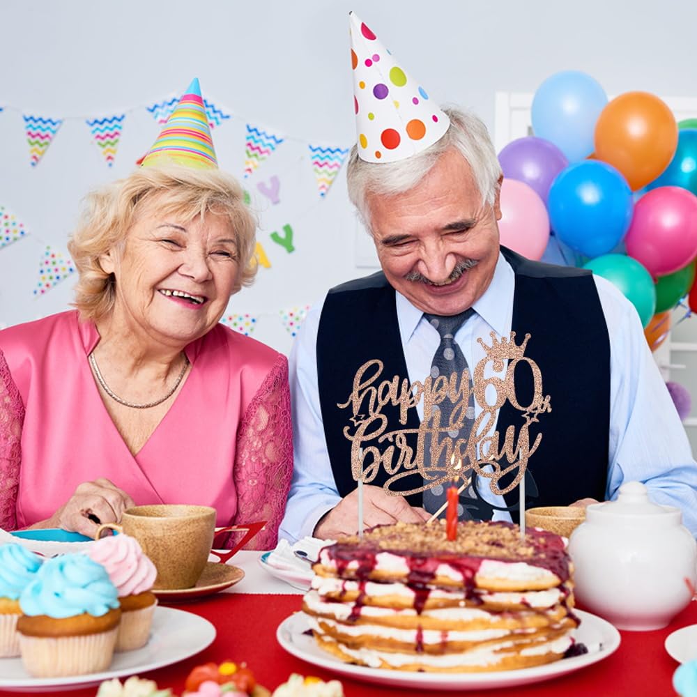 Kuchen-Topper „Happy 1/2 Birthday“ In Roségold – Perfekt Für Die Halbjahresfeier Deines Babys