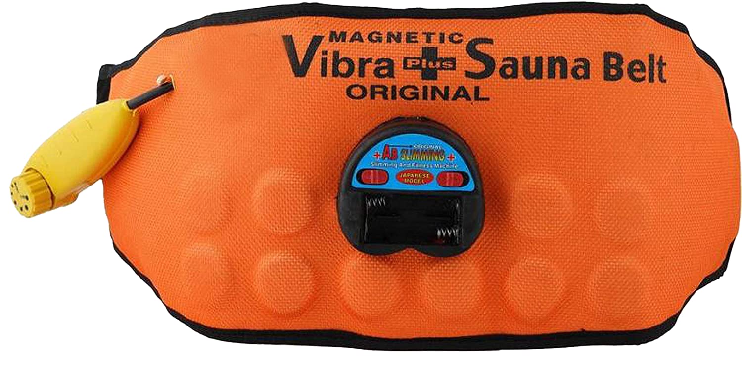 GJSHOP 3 in 1 Vibra+Sauna Slim heating belt/vibration Belt boly slimmer belt/sauna belt for belly fat/slimming vibration belt tummy fat burner (Orange, Free Size) (B0B51BY5XT) Amazon Price History, Amazon Price Tracker