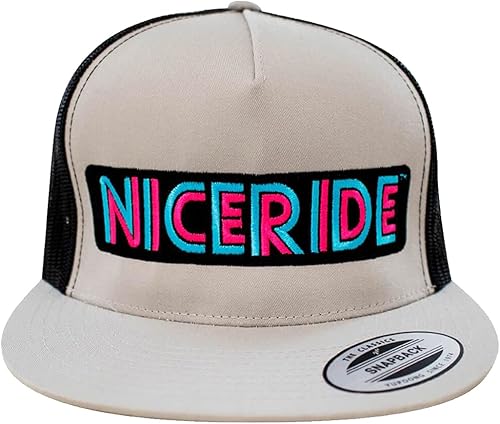 Disco Trucker - Gorra de béisbol clásica Snapback Trucker, GrisNegro