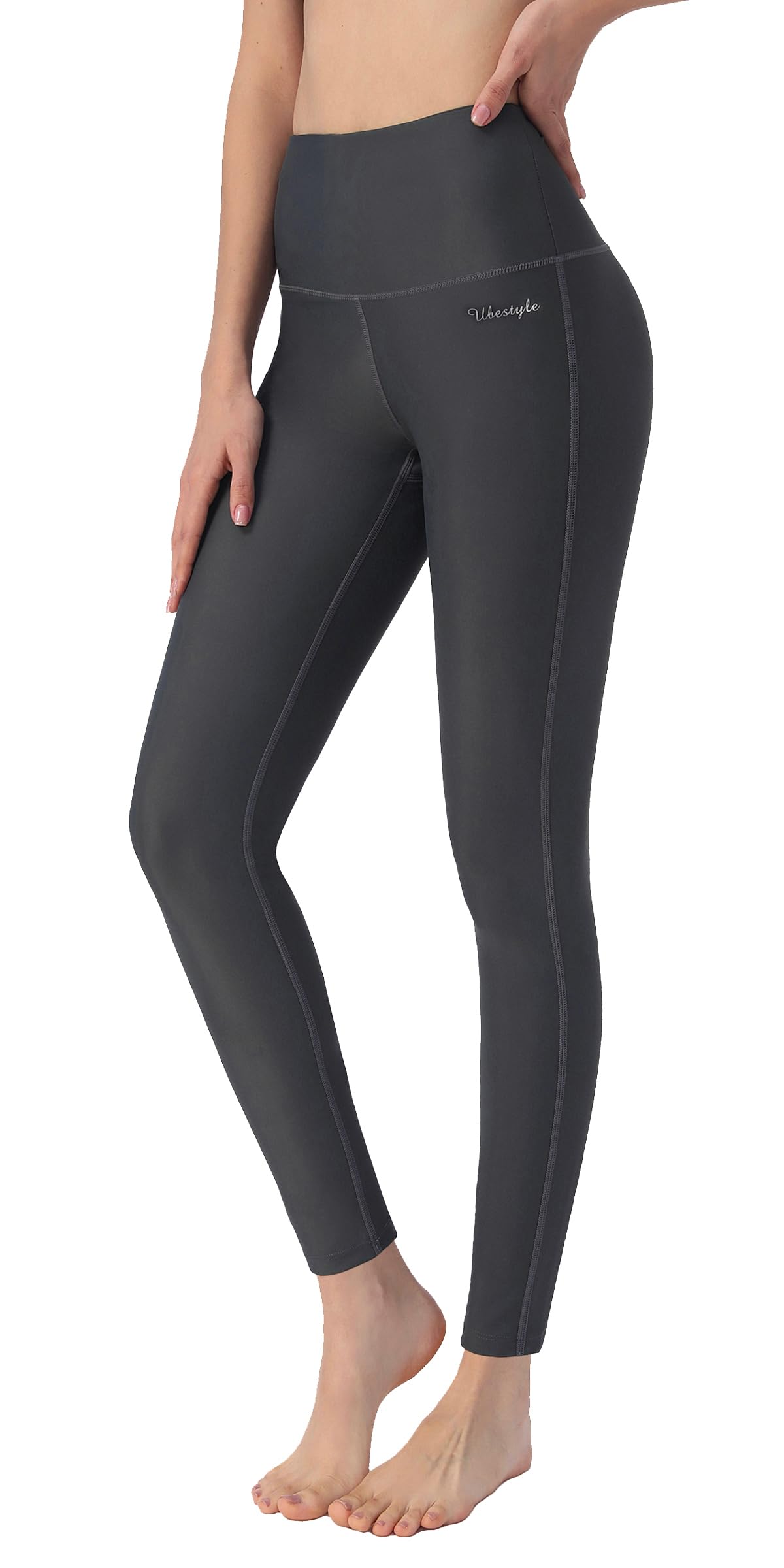 Ubestyle Pantalon de bain taille haute UPF 50+ pour femme - Legging de natation - Protection solaire