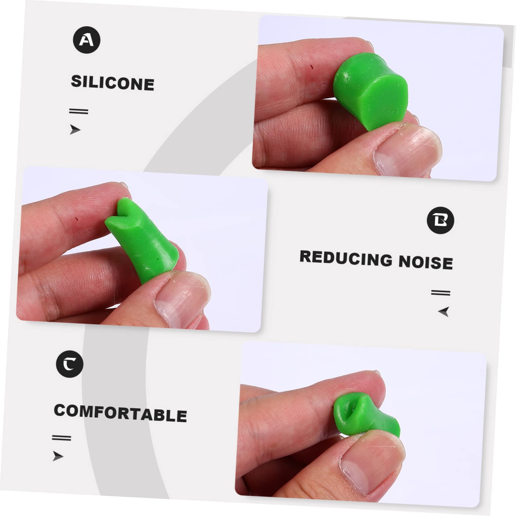 Tappi Auricolari Antirumore in Silicone Riutilizzabili