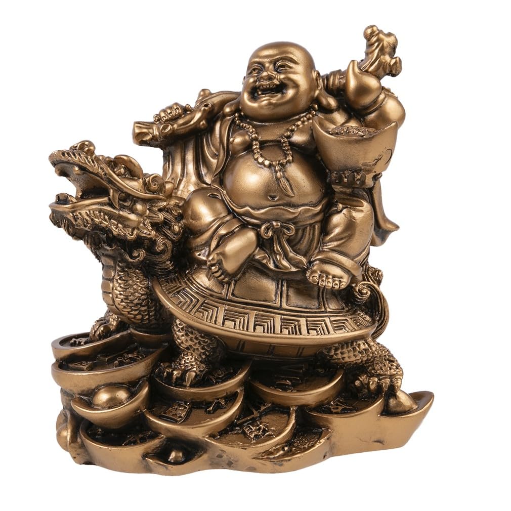 Amazon.com: Laughing Buddha on Dragon Tortoise : Home & Kitchen