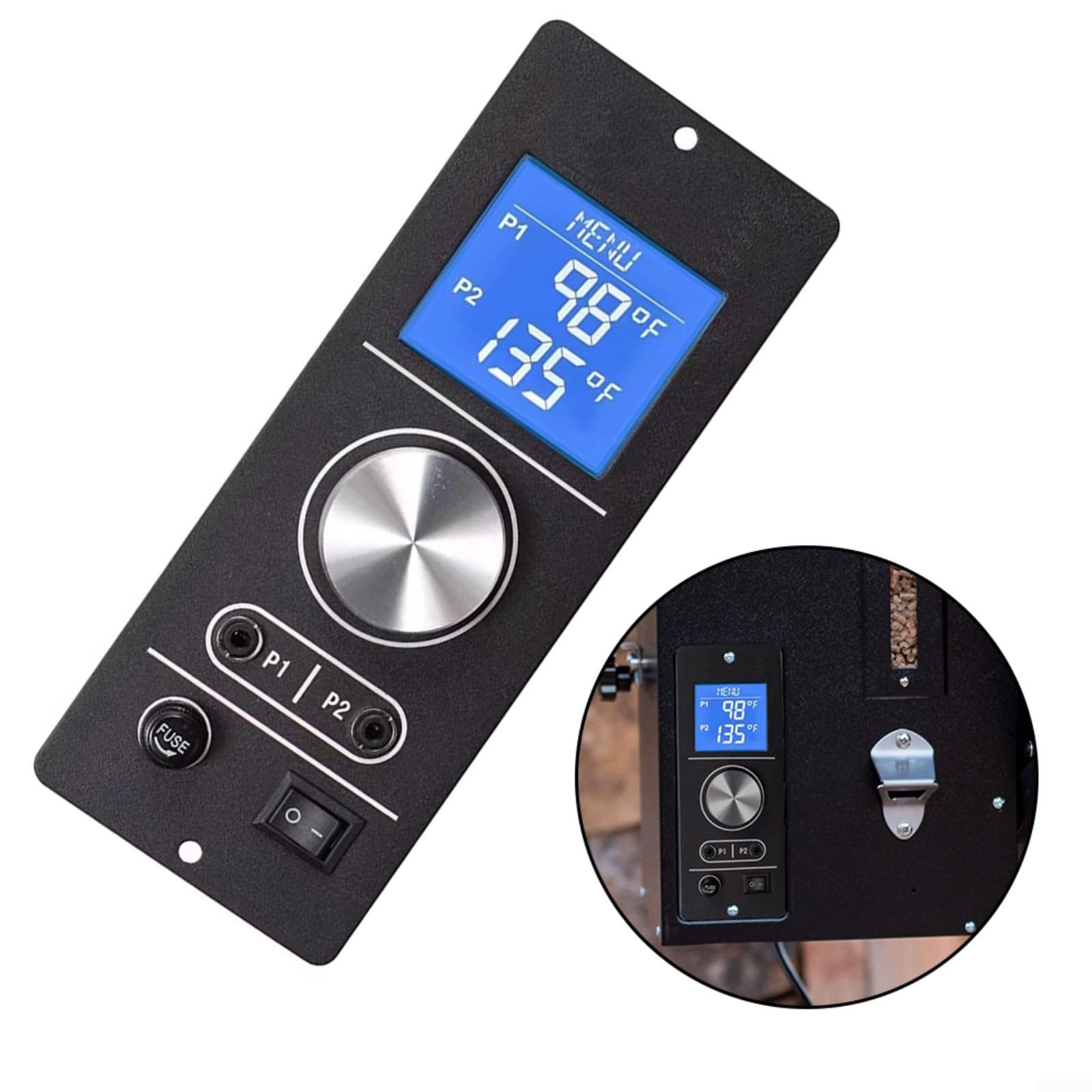 Multimetro digitale, portata manuale e identificazione automatica, display LCD, torcia integrata, spegnimento automatico, per tensione, corrente, resistenza, test diodi, DM91, nero