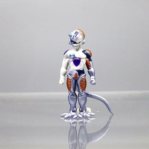 Miniatura 2 de Frieza Figura de personajes clásicos, 8 piezas, personajes de anime, colección de PVC ambiental, estatua de decoración de muñeca, adornos de regalo