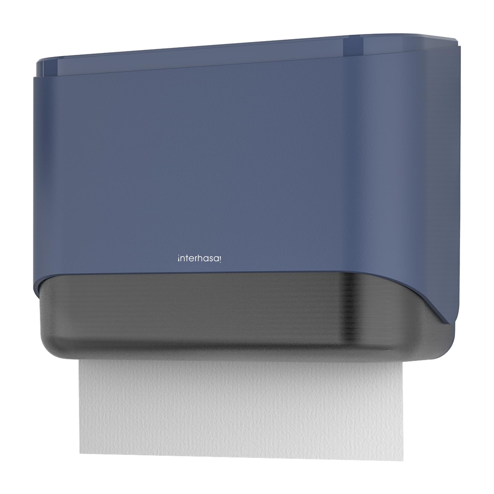 Papierhandtuchspender Wandmontage Weiß - C-Falz Bis 200 Blatt Kapazität