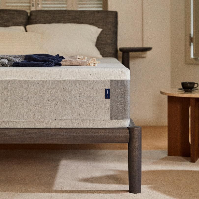 LIFEMENT 12 Inch Full Cooling Gel Infused Memory Foam Mattress, Medium Firm, Bamboo Cover, Fiberglass Free, CertiPUR-US Certified Foam, Mattress in a Box Pressure Relief