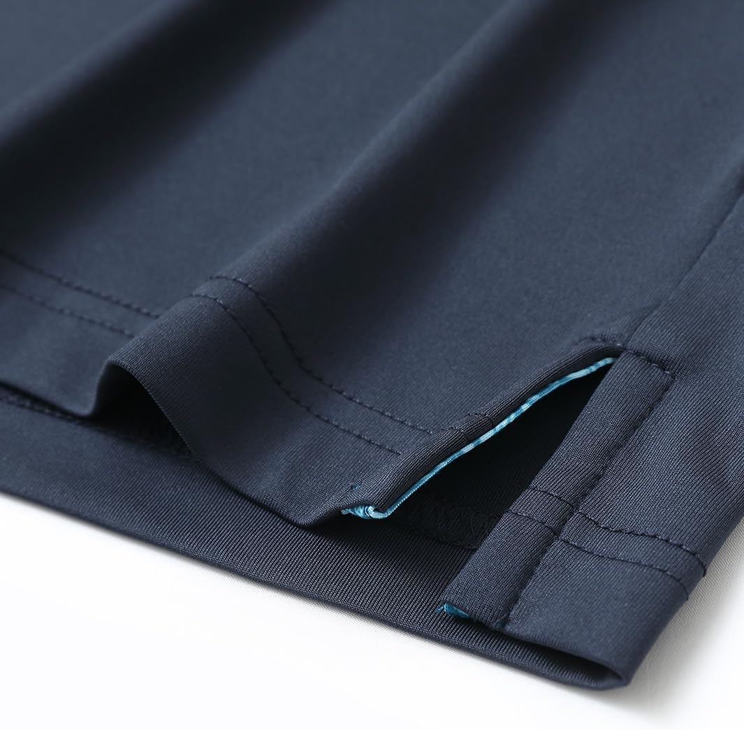 Men's Polo Shirts Short Sleeve Casual Solid Stylish Dry Fit Performance Designed Collared Golf Polo Shirts for Men