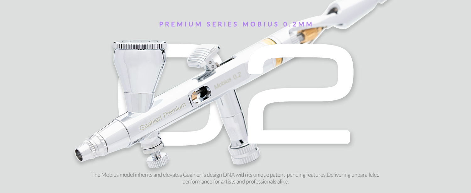 Amazon.com: Gaahleri Airbrush Premium Series GHPM-Mobius 0.2mm