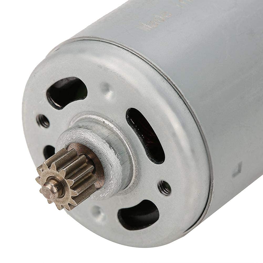 Motore a Corrente Continua Industriale a Due Velocità 12 Denti con Coppia Elevata a Basso Rumore per Trapano Elettrico (12V)