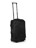 Transporter 40L Wheeled Travel Duffel Bag, Raven Black