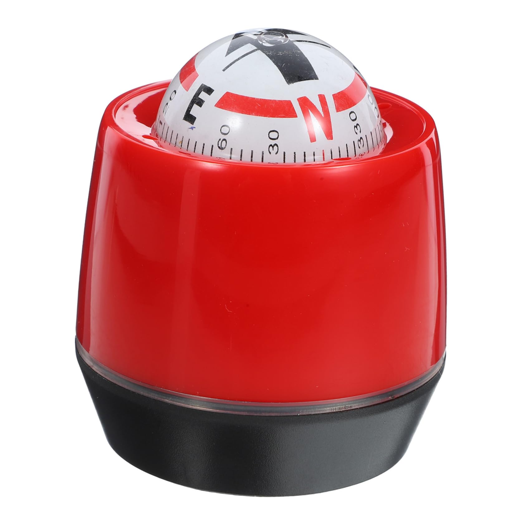 FUNOMOCYA Car Dashboard Compass Durable Automotive Navigation Indicator with Self Adhesive Mounting for Easy Installation Stylish Directional Guide for Cars and Boats