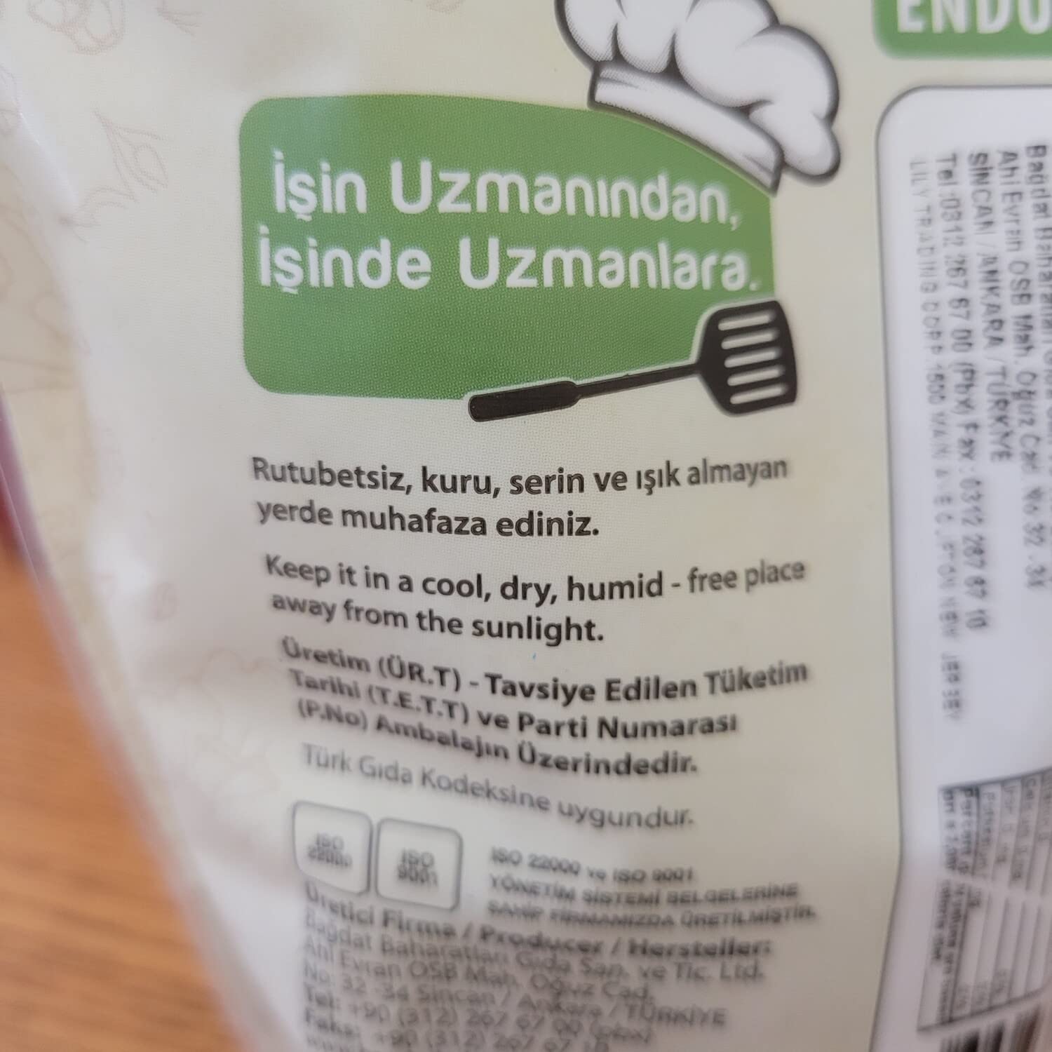 BAGDAT KAYA TUZU ROCK SALT 500 GR - Product of Turkiye