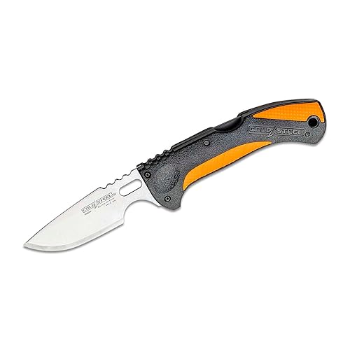 Miniatura 2 de Cold Steel Click-N-Cut Kit de caza ligero deshuesado cuchillo de campo de uso general - 5 cuchillas intercambiables de acero inoxidable 4116, mango
