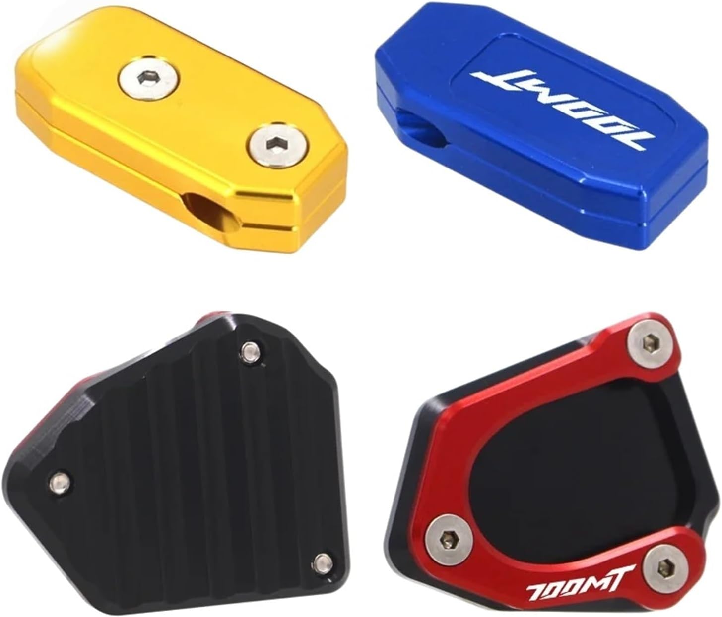 Motorcycle Kickstand Enlarge Plate Kickstand Foot Extension Pad For CF&MOTO 700MT CF 700 MT 2024 2025 Motorcycle Side Stand Support Plate Pedal