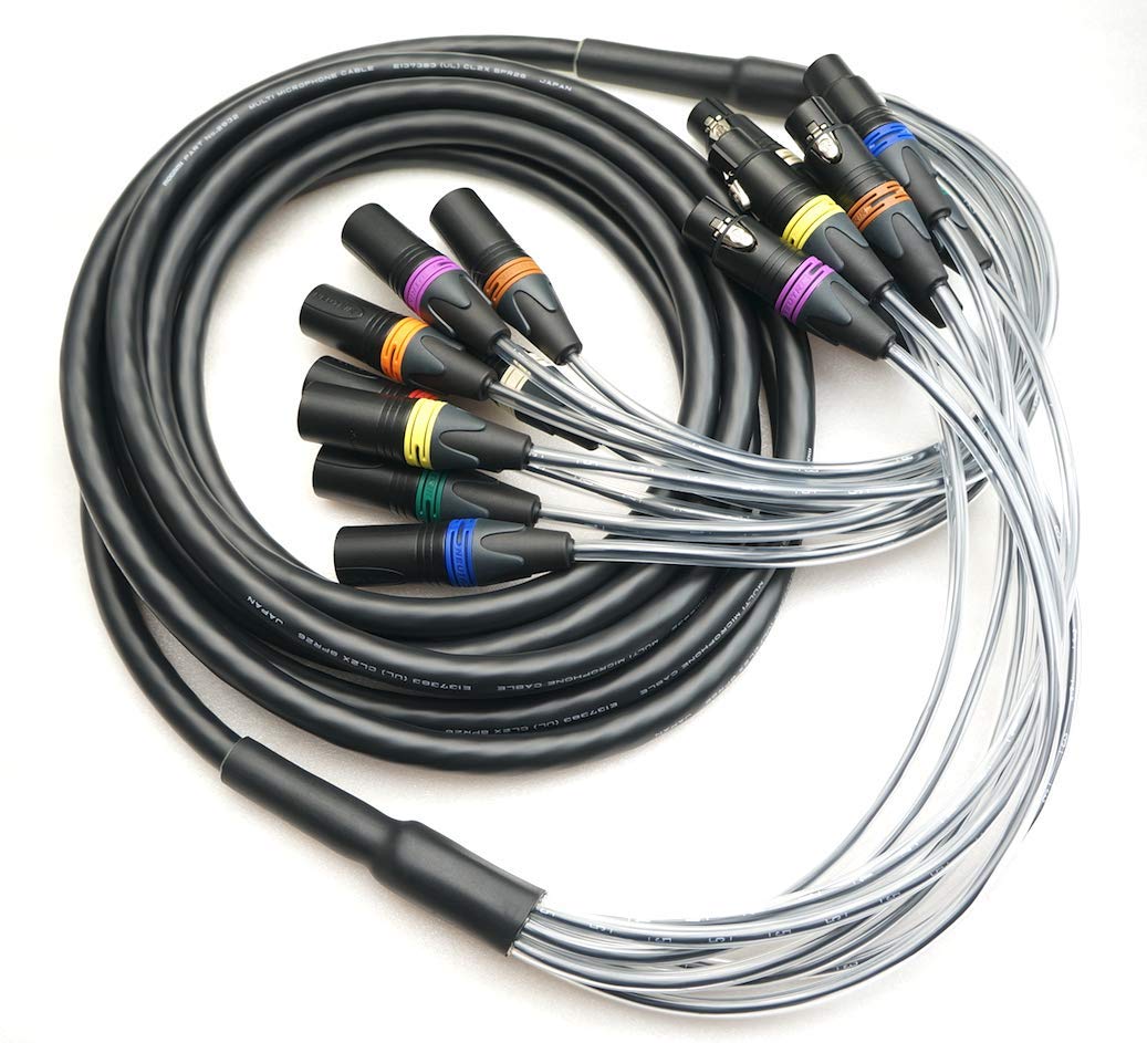 Amazon | Mogami モガミ 2932 Snake 8chマルチマイクケーブル (1m 