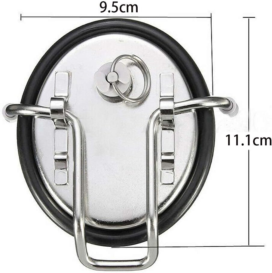 Cornelius 304 Stainless Steel Keg Lid with SS Pressure Relief Valve & New O-ring