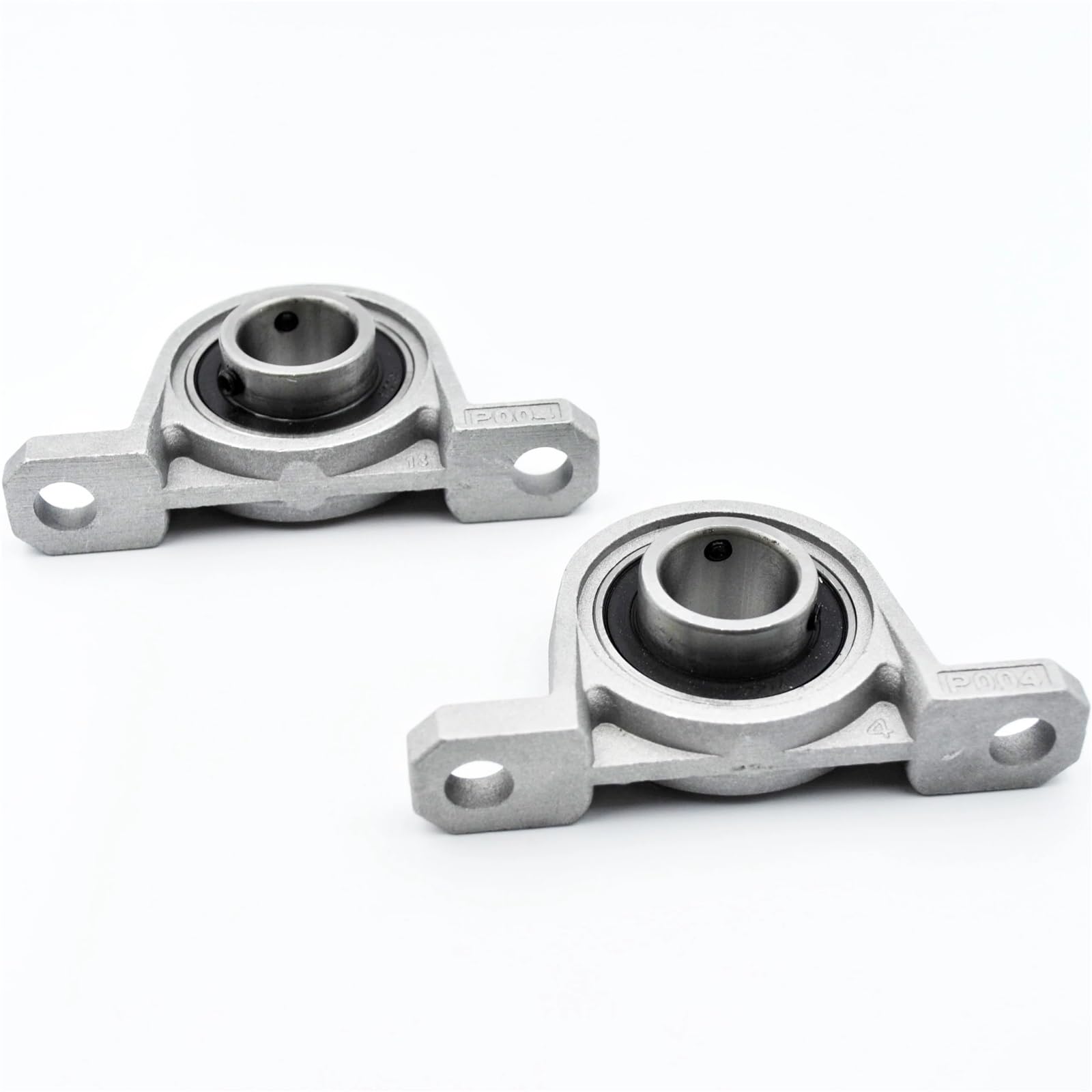 Cojinete de bloque de almohada de aleación de zinc de 20 mm de diámetro interior KP004 (2 piezas)