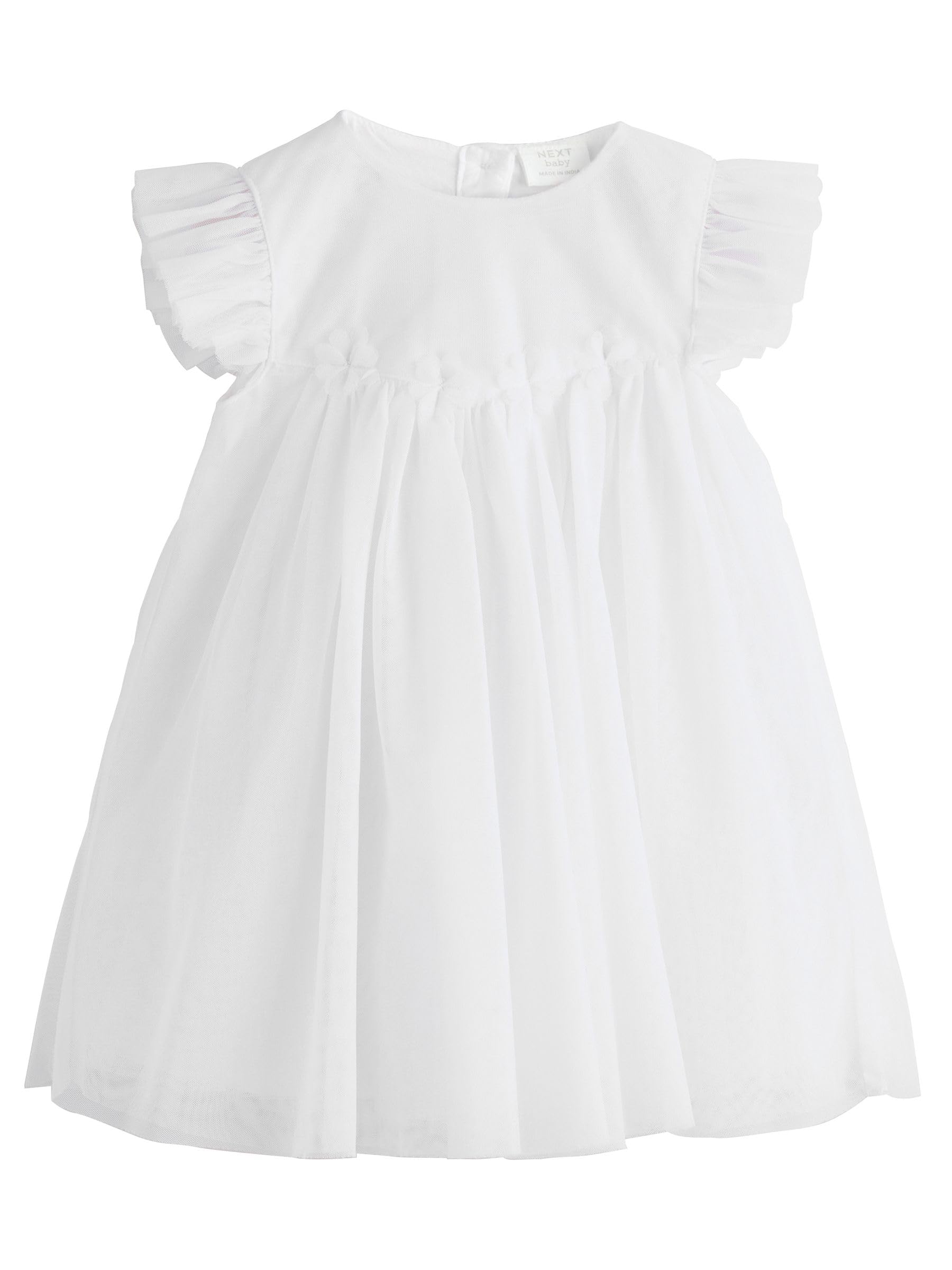 NEXT Baby Mädchen Standard Mesh-Kleid