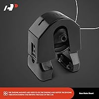 Vista 4 de A-Premium Kit de montaje del motor y montaje de la transmisión compatible con Hyundai Sonata 2006 2007 2008 L4 2.4L, juego de 4