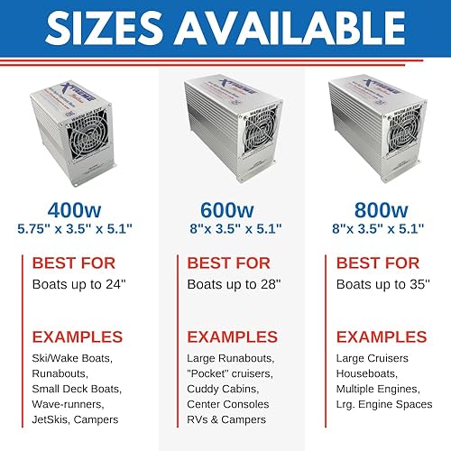 Miniatura 6 de Calentador de compartimento para motor de barco, calentador de sentina mediano de 600 W, barcos de hasta 28 pies, calentador de barco marino,