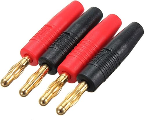 Wildlead stA cke Neue 4mm Stecker Vergoldet Musical Lautsprecherkabel Draht Pin Bananenstecker