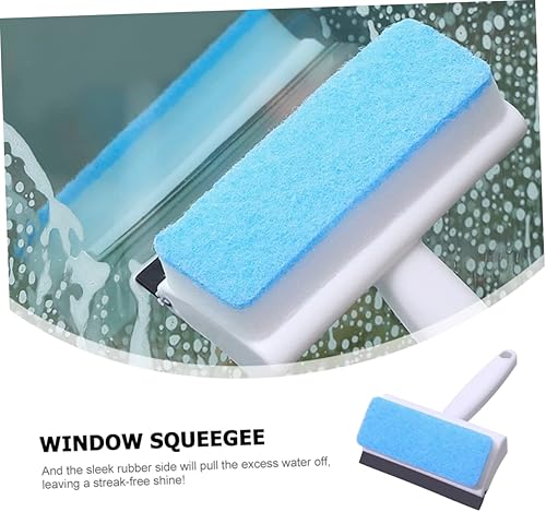 Miniatura 2 de Esponjas para limpiar 4 unids cepillo de limpieza de vidrio escobilla y esponja escobilla de ventana Esponja Rascador de vidrio Herramientas para el