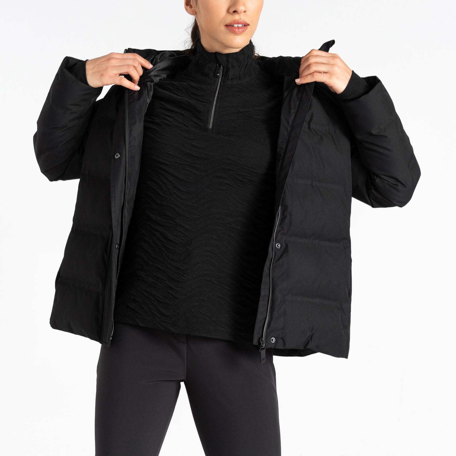 Dare 2b Womens Entrusted Padded Hooded Coat Chaqueta aislante Mujer (Pack de 1)