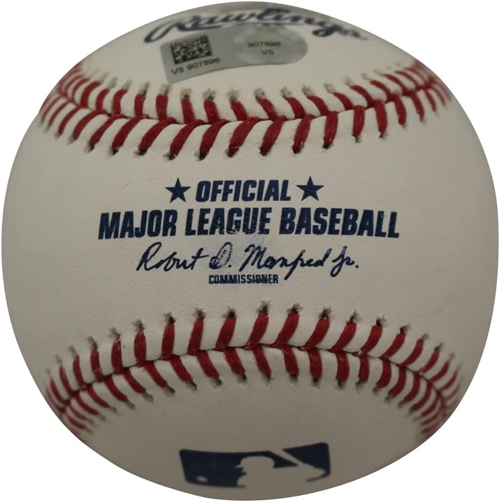 Ozzie Smith Autographed St Louis Cardinals OML Baseball HOF FAN