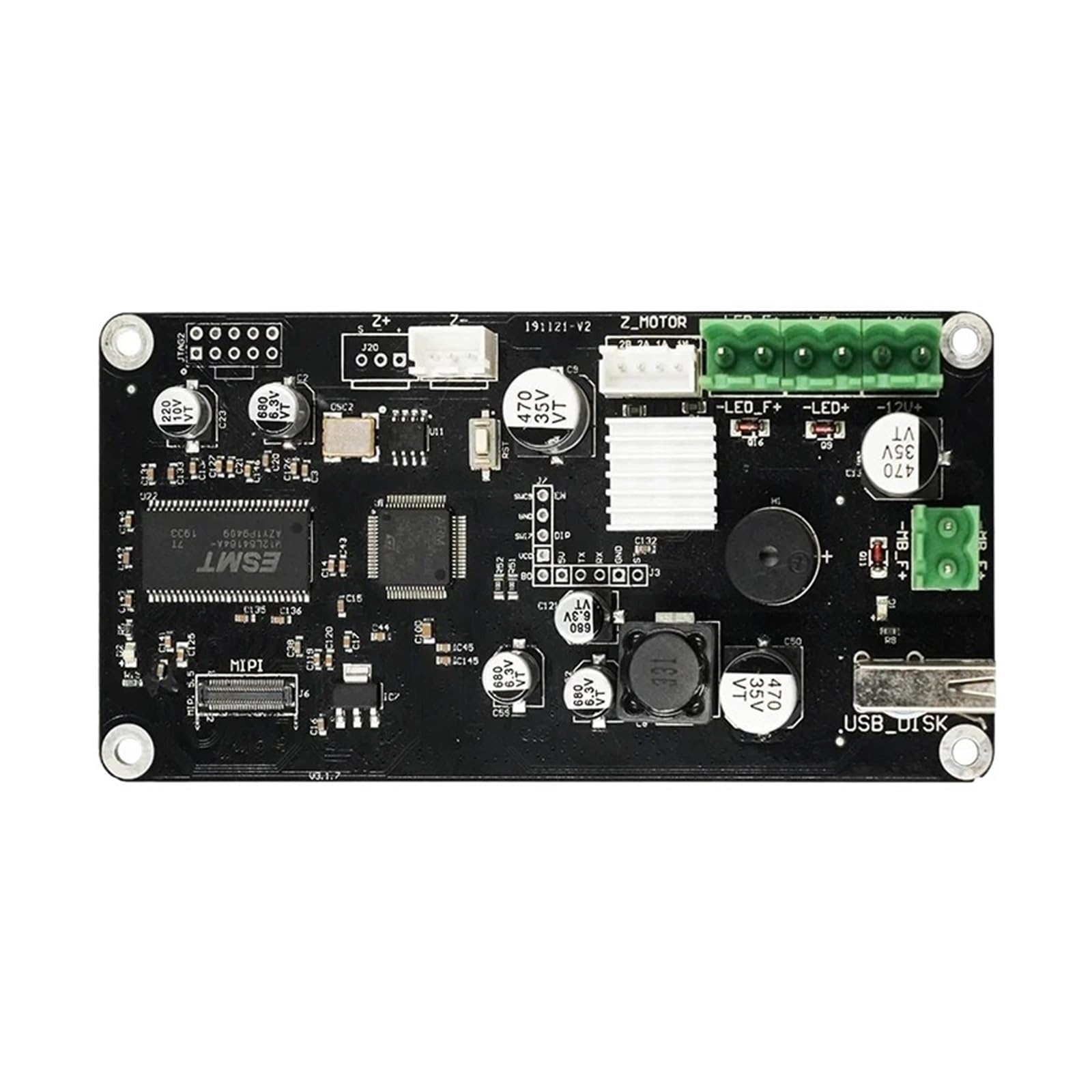 Compatibile con la scheda madre Elegoo Mas/Mars Pro/Mars 2 Pro/Mars 2 con scheda madre Chitusystems a 32 bit(Elegoo Mars 2 pro)