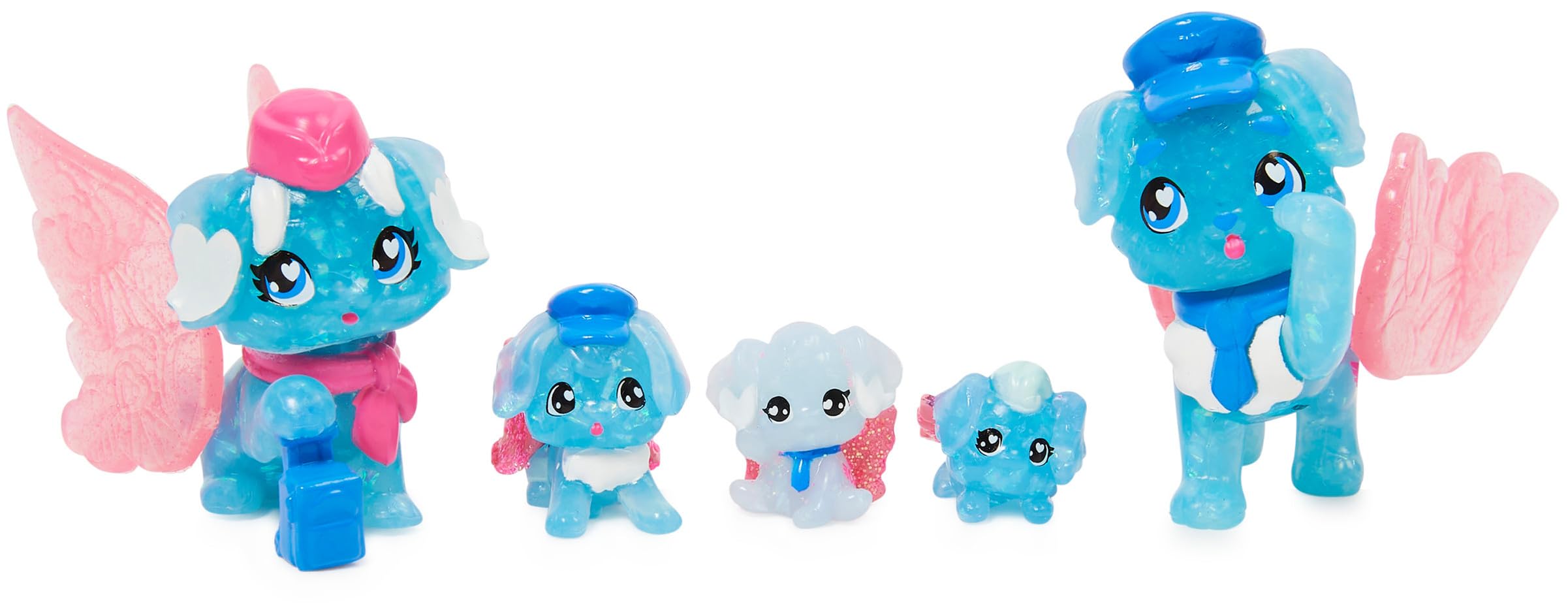 Hatchimals 6063120 CollEGGtibles zestaw rodzinny do zabawy z 3 postaciami i do 3 niespodziankami dla niemowląt (styl może się różnić), zabawki dla dzieci od 5 lat