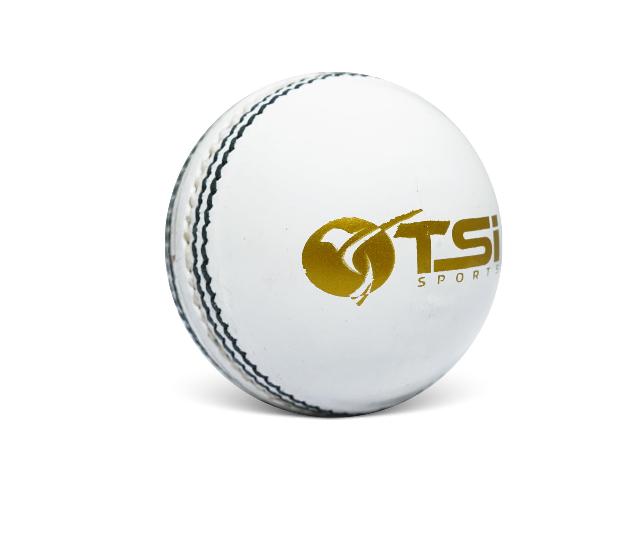 TSI Sports Club Cricket Ball White 4 Piece Leather Ball 20 Over Hard Cricket Ball Cork Inner A Grade Seasoned Ball Pack of 1-image-47