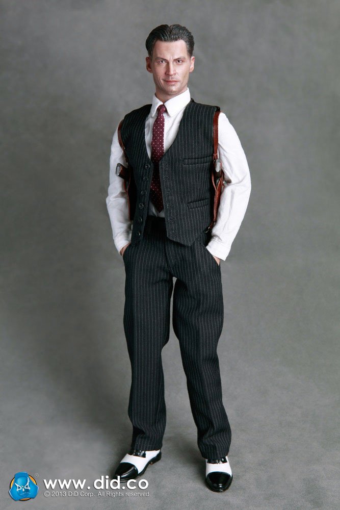 1/12 シカゴ ギャングスター JOHN アクションフィギュア　DID DID】Chicago Gangster 1930 John シカゴ ギャングスター