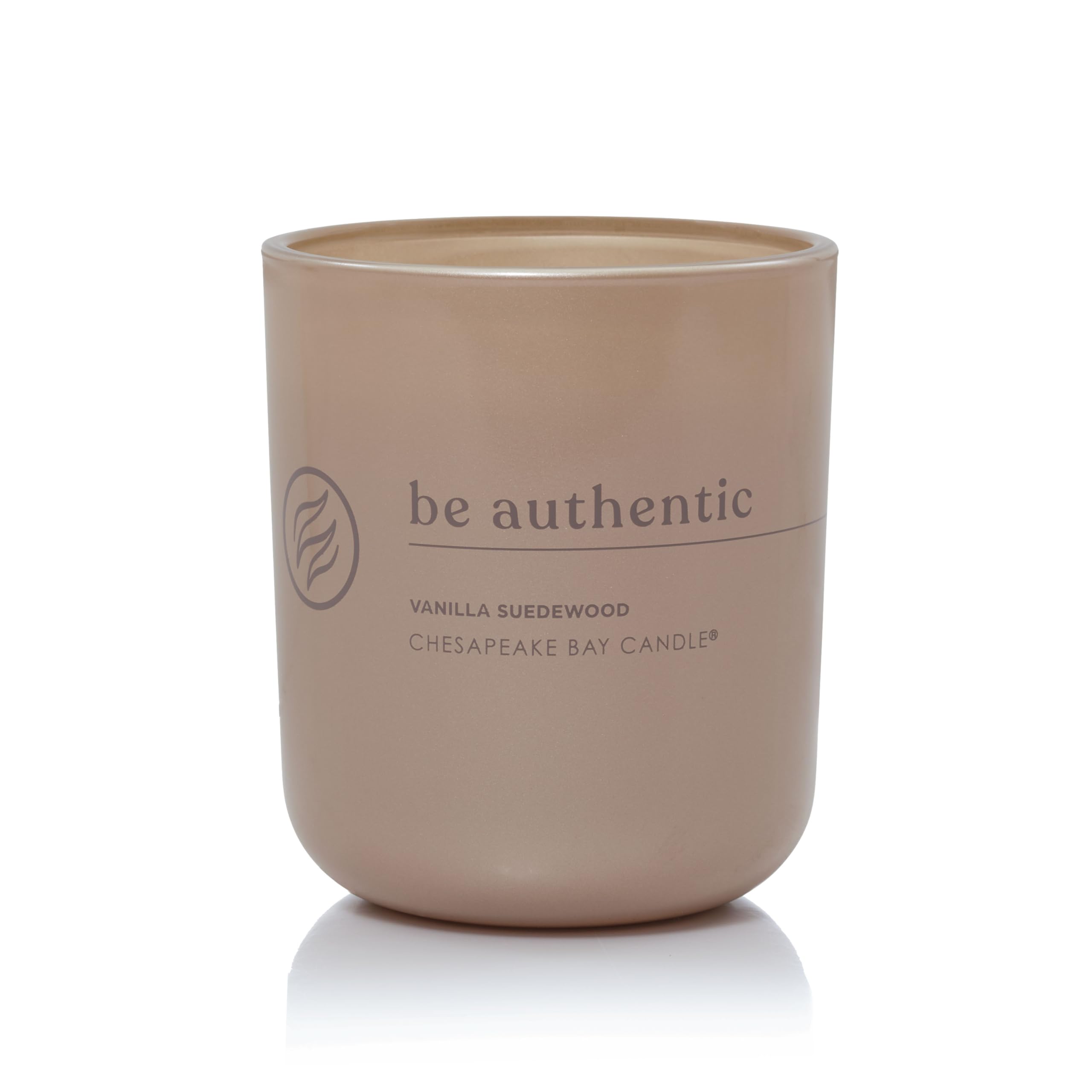 Chesapeake Bay Candle Intentions Collection Candle, Be Authentic: Embrace Your True self (Vanilla Suedewood), 13 oz, Home Décor