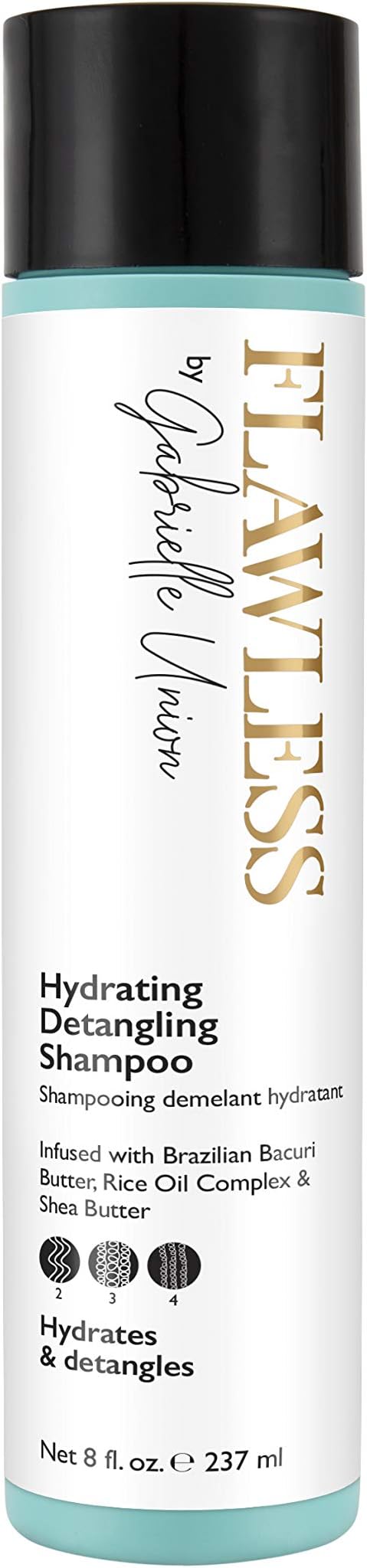 Flawless by Gabrielle Union - Hydrating Detangling Hair Shampoo, 8 OZ