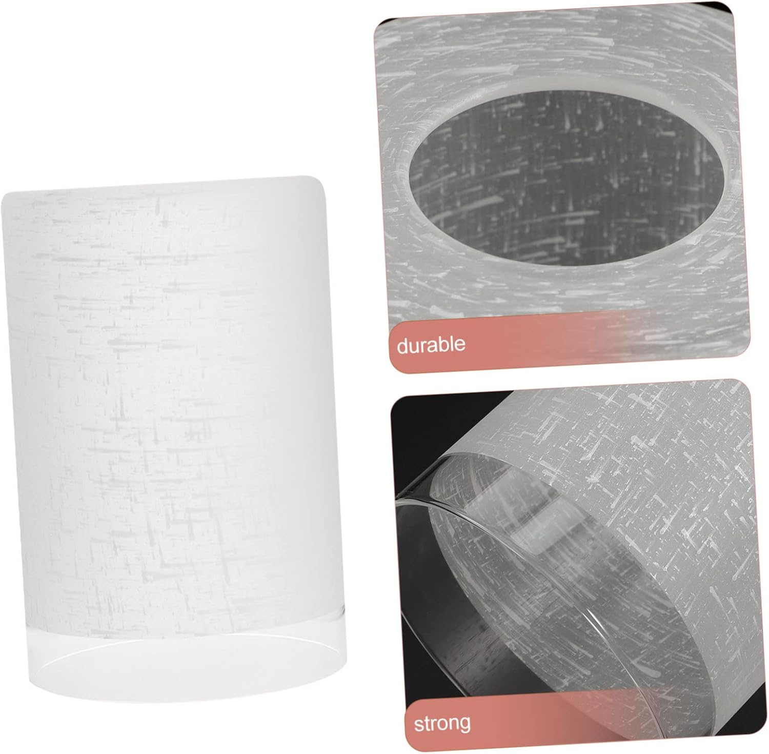 Glass Lampshade Ceiling Light Fixture Replacement Shades 2pcs Small Lamp Shades for Pendant Lights Soft Light Lampshade