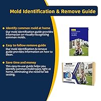 Vista 9 de Kit de prueba de moho con 10 pruebas individuales - Kit de prueba de molde para el hogar - Incluye guía detallada de identificación de moho