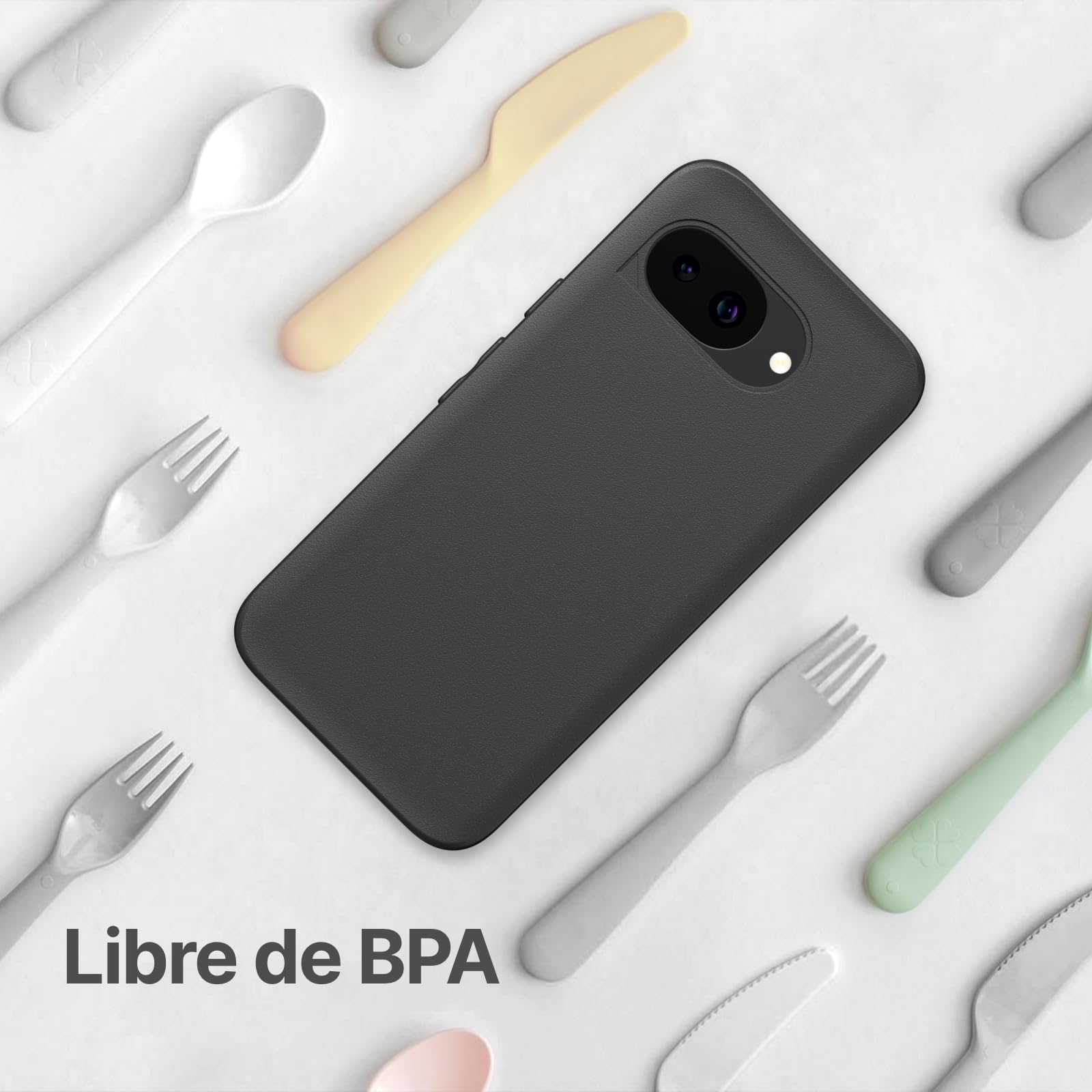 RhinoShield Funda SolidX Apta para MagSafe e Pixel 10a | Fuerza magnética superior, protección militar, absorción de impactos, esquinas reforzadas y diseño ligero.