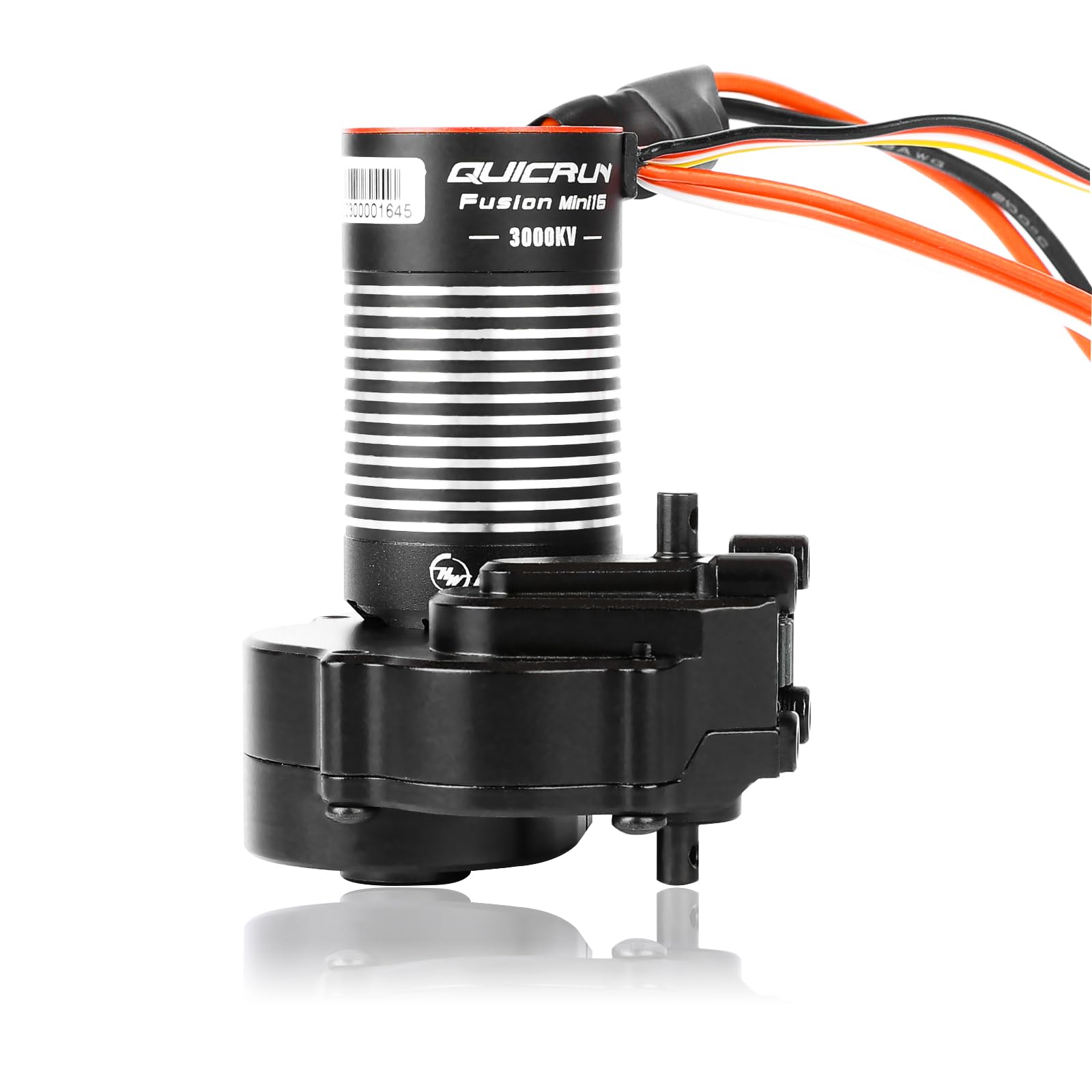FEDCO UTB18 Motor Transmission with Hobbywing QUICRUN Fusion Mini16 3000KV Brushless Motor ESC Combo 2in1 FOC System for Axial UTB18 Capra 4WD & 4WS