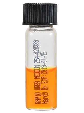Rapid Urea Medium, 2 Milliliter, Useful for Helicobacter Pylori Detection Using Urease, 15x45mm Tube, 10 per Box, by Hardy Diagnostics