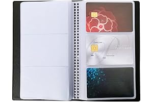 ZUFECY 120-Card Capacity Business Card Holder