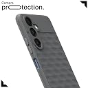 Pikkme Back Cover for Samsung Galaxy A16 5G Camera Protection 3D Hexa Cube Design Silicone Protective Bumper Case (Grey) gallery image