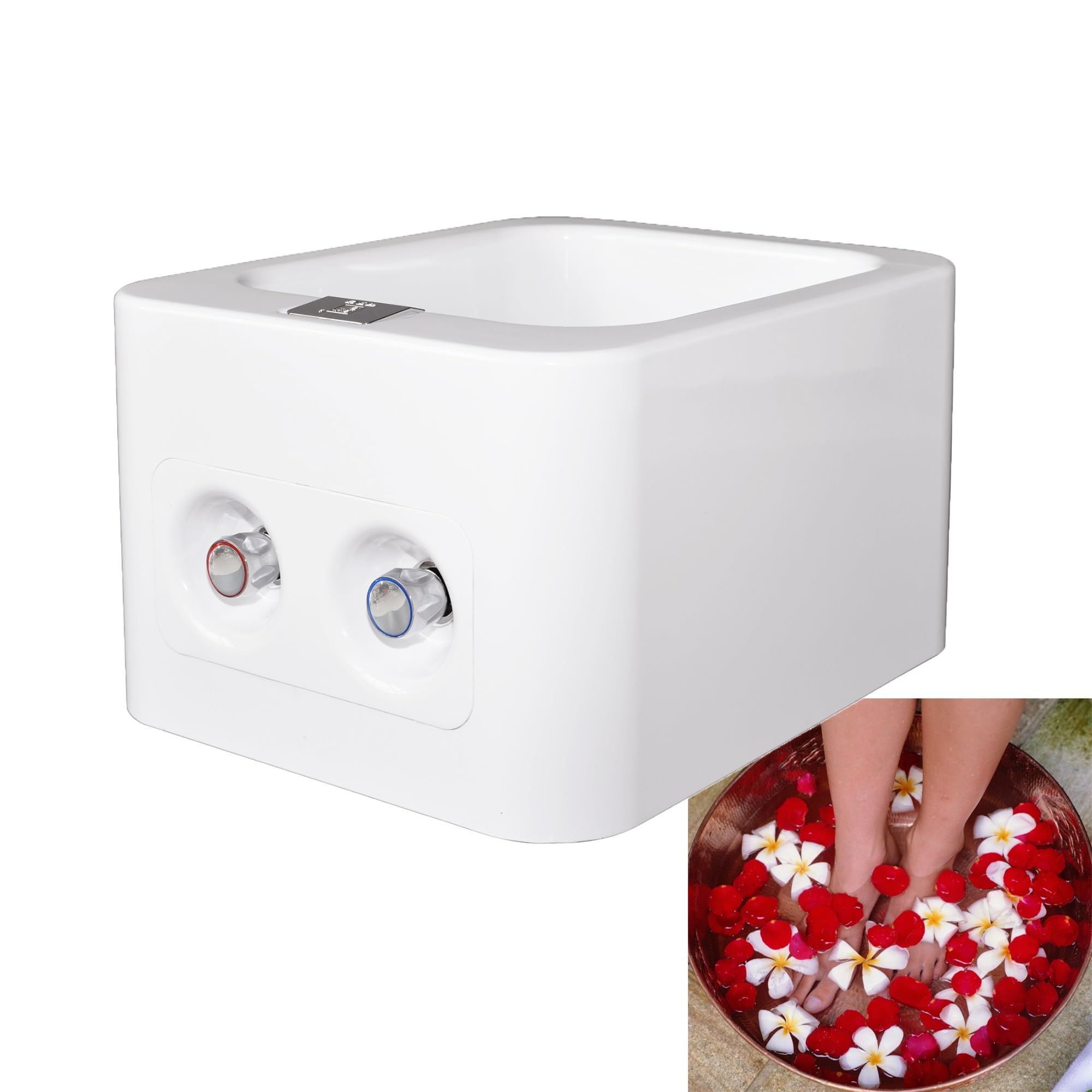Spa de pédicure portable avec baignoire de trempage des pieds